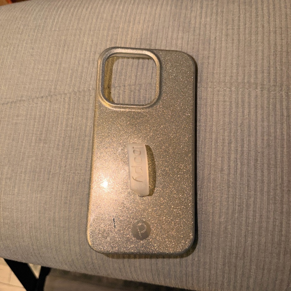 Loopy Case Sparkling Gold Phone Case for iPhone 15 Pro